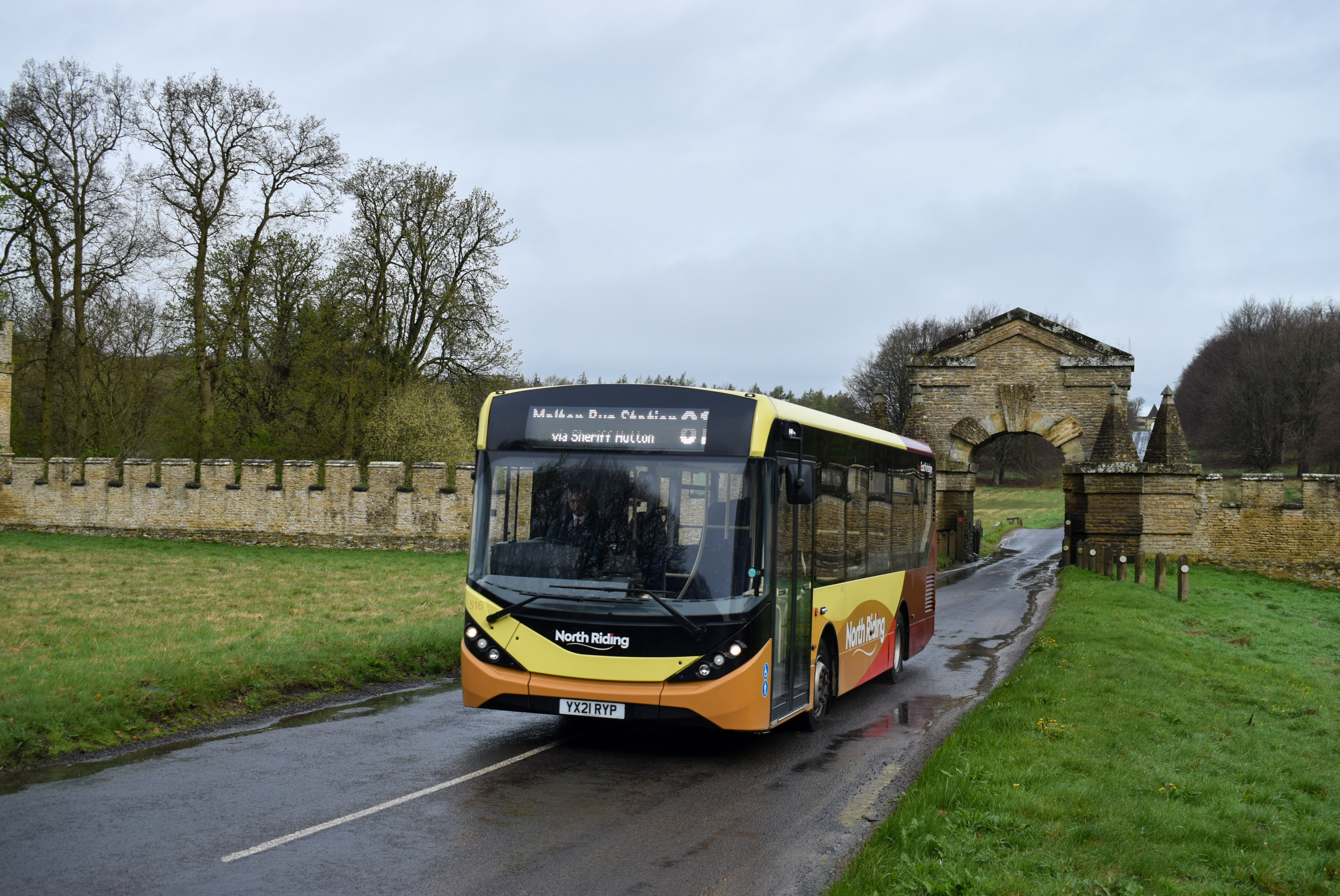 bus in north yorkshire