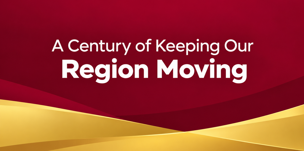 a century of keeping our region moving